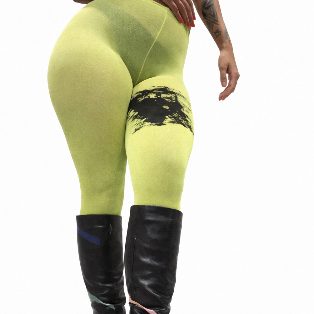 Neina Lime Tights |XS/S  byfirebody